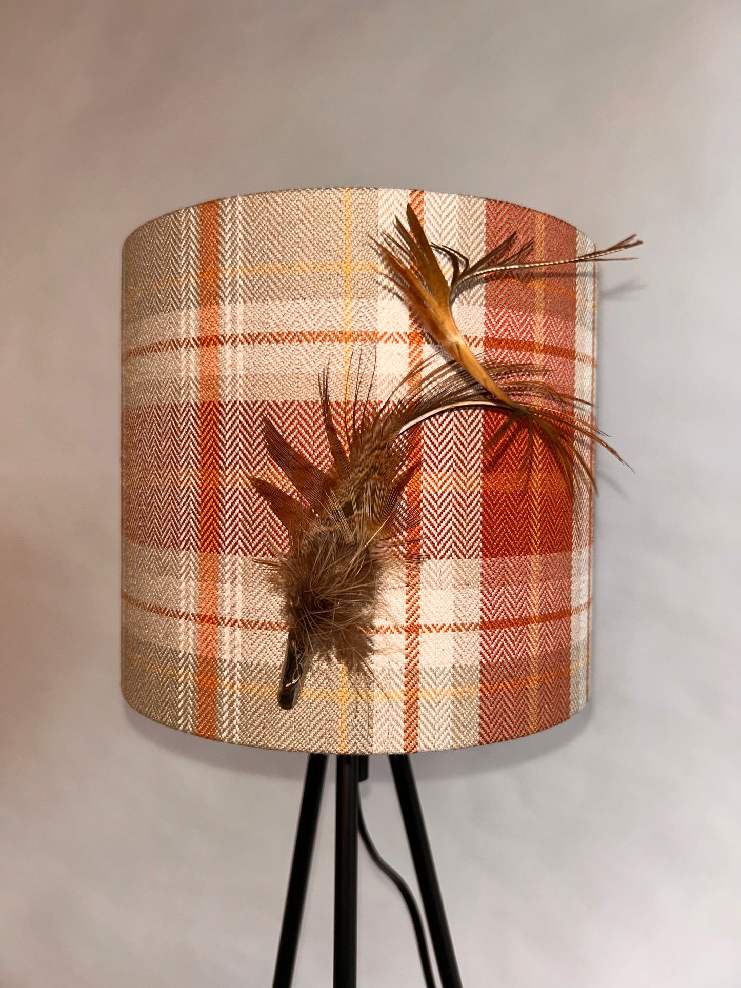 Burnt Orange Lampshade