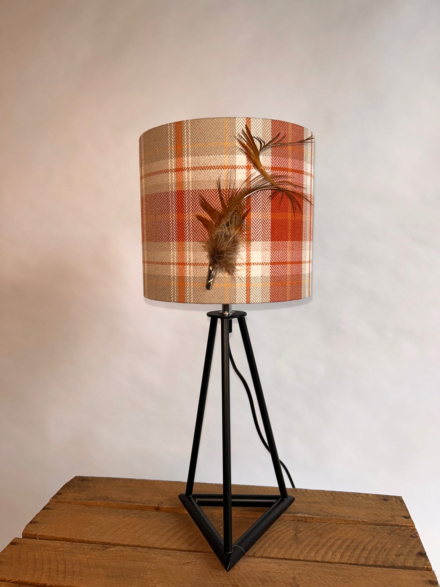 Burnt Orange Lampshade