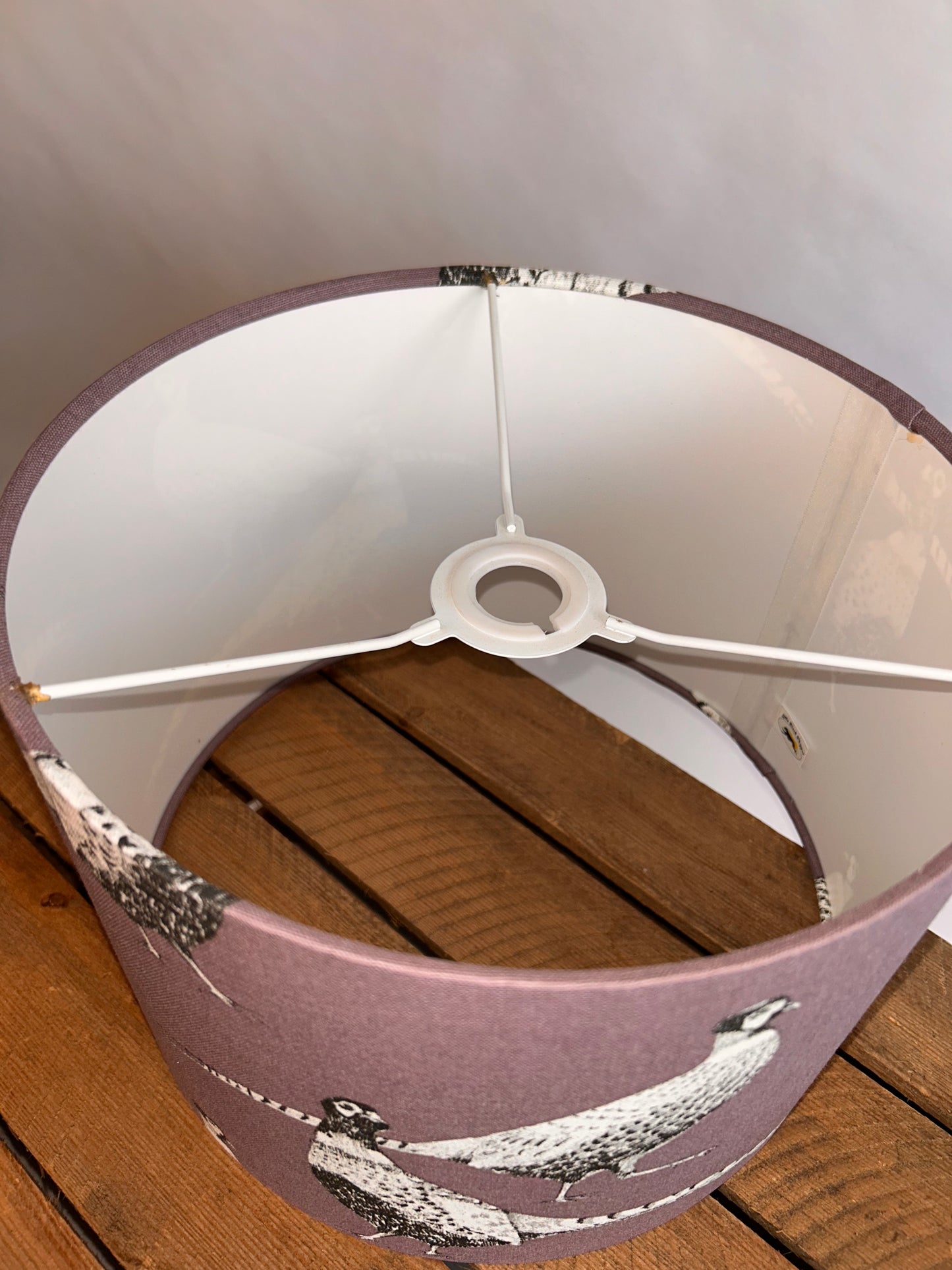Purple Pheasant Ceiling Shade 30cm