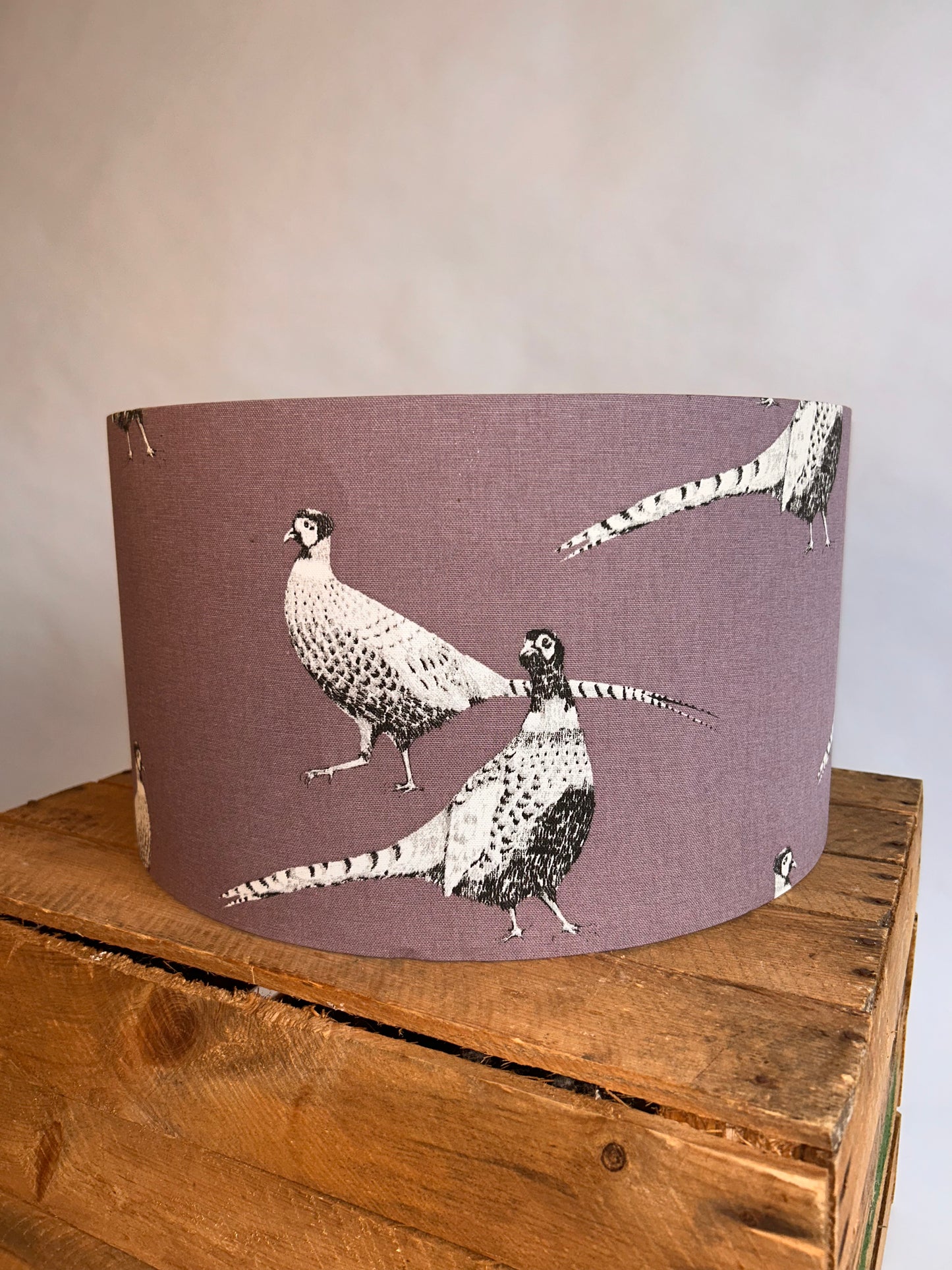Purple Pheasant Ceiling Shade 40cm