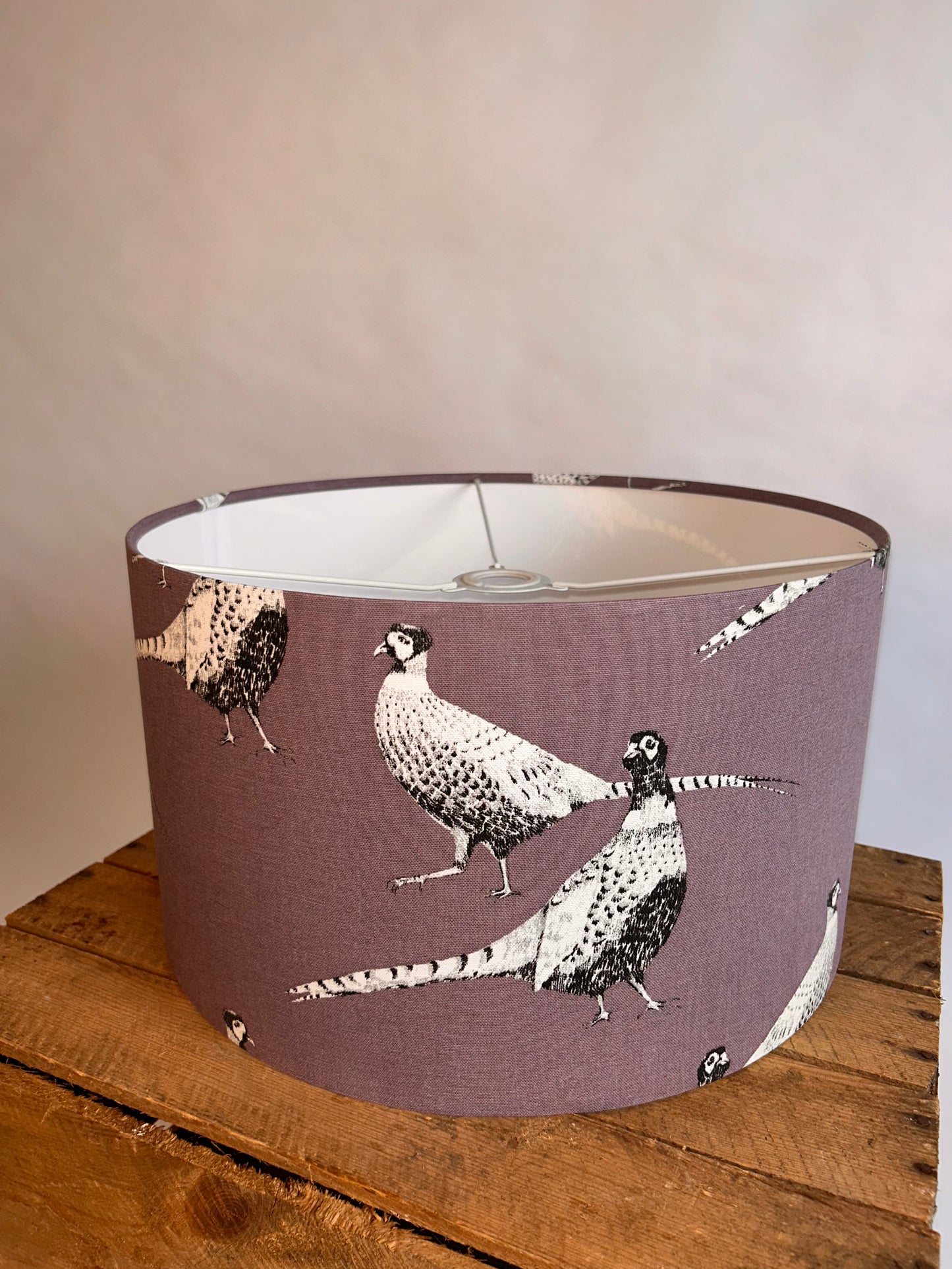 Purple Pheasant Ceiling Shade 40cm