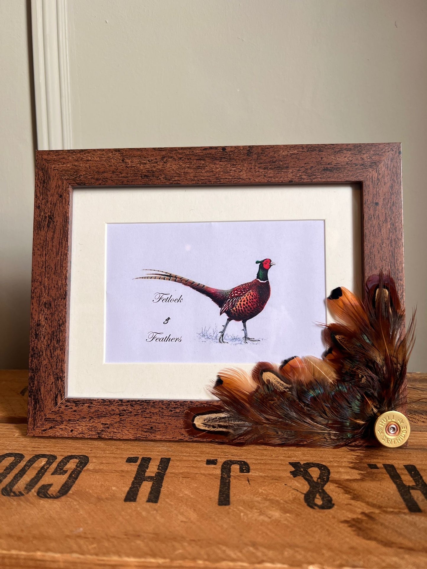 Feather Photo Frame 8x6