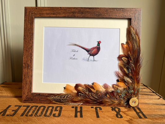 Feather Photo Frame 10x8
