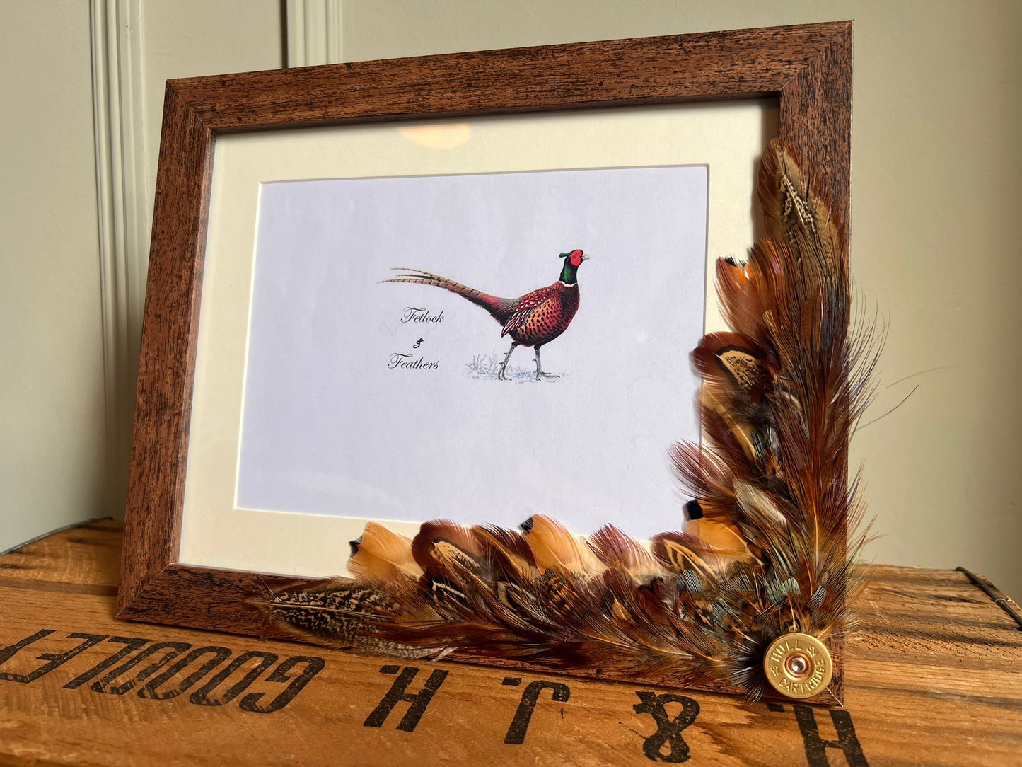 Feather Photo Frame 10x8