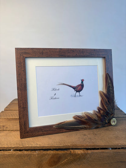 Feather Photo Frame 10x8