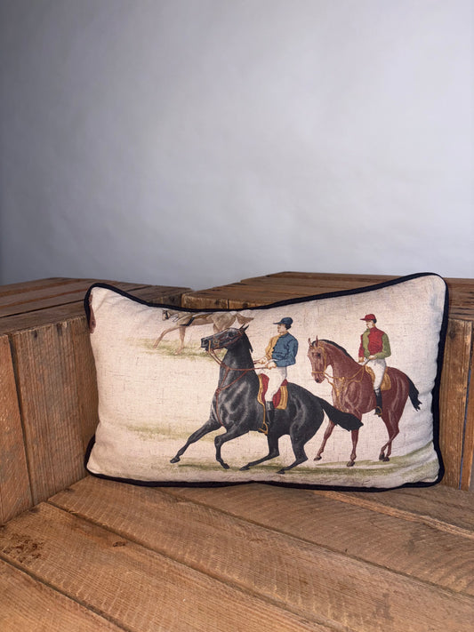 Small Race Horse Cushion