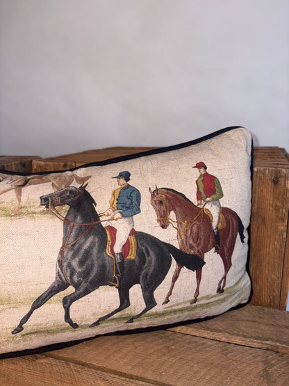 Small Race Horse Cushion