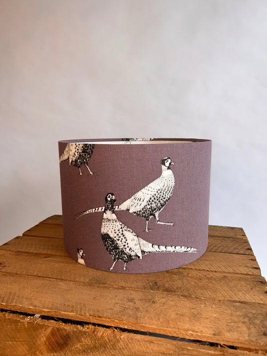 Purple Pheasant Ceiling Shade 30cm