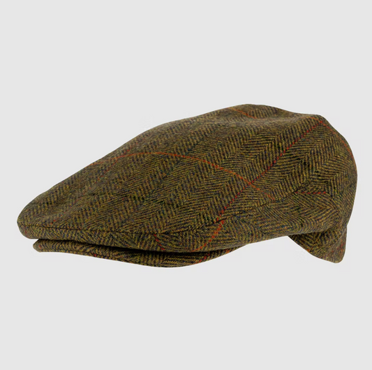 Junior Wool Blend Flat Cap