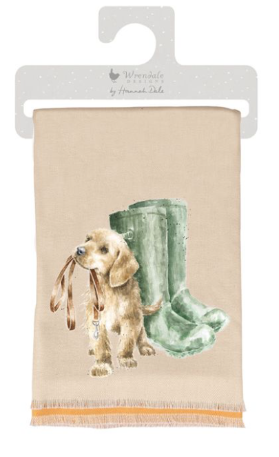 'Hopeful' Labrador Scarf