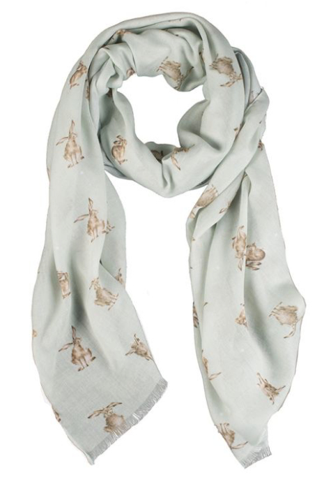 'Leaping Hare' Hare Scarf