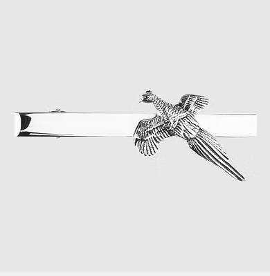 Pheasant Tie Clip